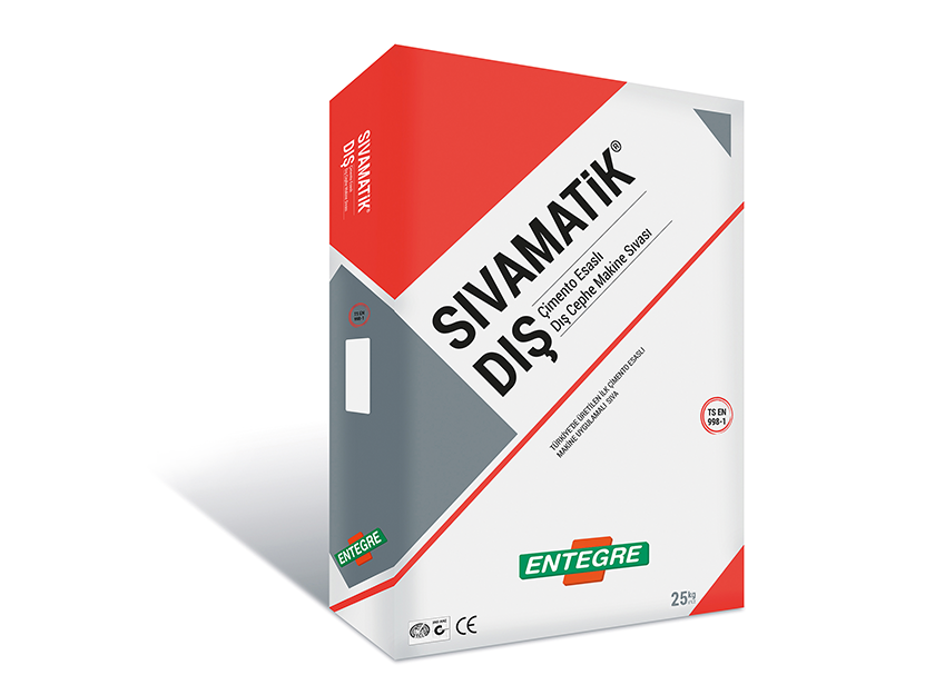 ENTEGRE SIVAMATİK DIŞ CEPHE MAKİNE SIVASI 25 KG
