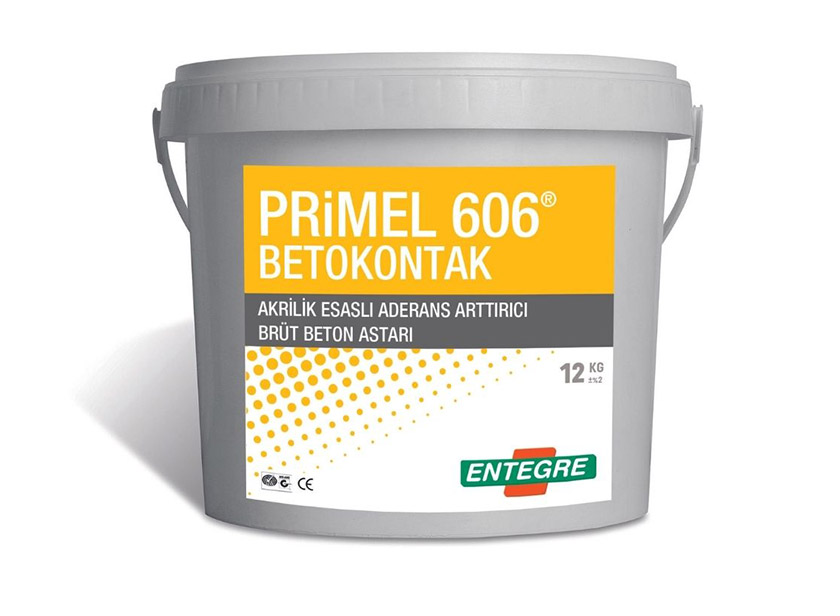 ENTEGRE PRİMEL 606 BETOKONTAK BRÜT BETON ASTARI 12KG