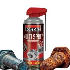 SOUDAL KOBRA BAŞLIKLI MULTİ SPREY 400 ML TENEKE ŞEFFAF