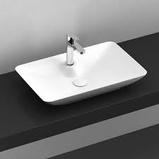 SISTEMA Y CLEAR TEZGAH ÜZERi LAVABO 52CM ISVEA